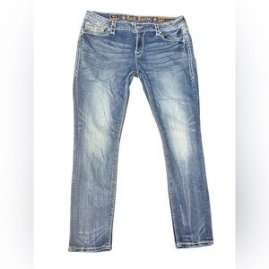Rock Revival Blue Skinny Jeans
